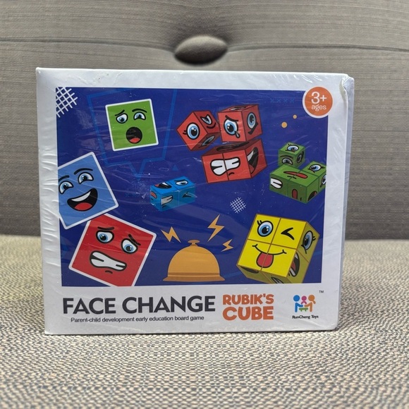 Face Change Rubik's Cube Early Education Board Game RunCheng Toys - Picture 1 of 3